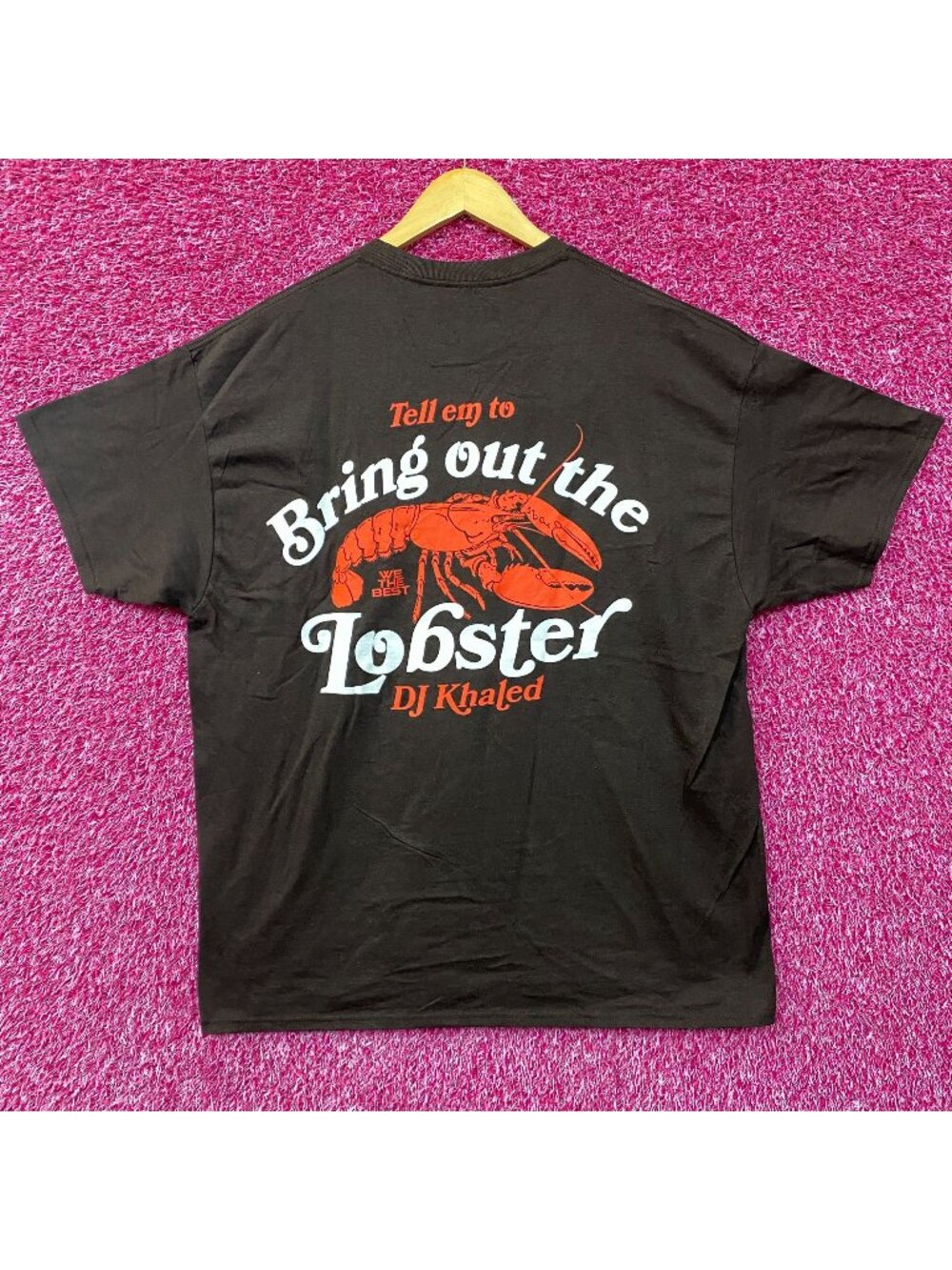 DJ Khaled Bring Out The Lobster Hip-Hop T-Shirt XL